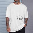 Easily Distracted By Dogs Books Reader Saying T-Shirt Gifts for Him