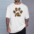 Easily Distracted By Dogs And Books Shirt Paw 70s 80s Retro T-Shirt Gifts for Him Easily Distracted By Dogs And Books Shirt Paw 70s 80s Retro T-Shirt Gifts for Him