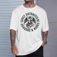 Easily Distracted By Dragons & Books T-Shirt Gifts for Him