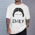 Emily Dickinson Book Lover Reading Shirt T-Shirt T-Shirt Gifts for Him