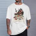 Enemies To Lovers Book Reader Roses Bookish Booktok Retro T-Shirt Gifts for Him Enemies To Lovers Book Reader Roses Bookish Booktok Retro T-Shirt Gifts for Him
