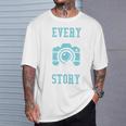 Every Picture Tells A Story Book Camera Lens Photography T-Shirt Gifts for Him Every Picture Tells A Story Book Camera Lens Photography T-Shirt Gifts for Him