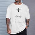 Fantasy Fiction Starless Novel Sea Bee Key Sword Book T-Shirt Gifts for Him Fantasy Fiction Starless Novel Sea Bee Key Sword Book T-Shirt Gifts for Him