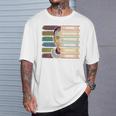 Feminist Ruth Bader Ginsburg RBG Quote Girl With Book Women T-Shirt Gifts for Him