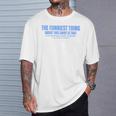 The Funniest Thing About This Sarcastic Stop Reading T-Shirt Gifts for Him