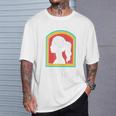 Girl Loves Books Reading Literature Read Book Lover Bookworm T-Shirt Gifts for Him