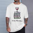 GROUP THERAPY Book Club T-Shirt Gifts for Him GROUP THERAPY Book Club T-Shirt Gifts for Him