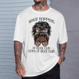 What Happens At Book Club Stays At Book Club Black Women T-Shirt Gifts for Him What Happens At Book Club Stays At Book Club Black Women T-Shirt Gifts for Him