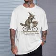 On My Way To Hoard Books And Cause Chaos T-Shirt Gifts for Him