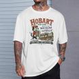 Hobart NY Book Village Of Catskills Vintage Mascot Logo T-Shirt Gifts for Him