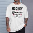 Hockey Romance Book Club Reader Sports Love Reading Premium Tri-Blend T-Shirt Gifts for Him