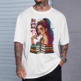 Hot Girls Read Books Spicy Dark Romance Reader Bookish Girl T-Shirt Gifts for Him Hot Girls Read Books Spicy Dark Romance Reader Bookish Girl T-Shirt Gifts for Him