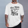 Hot Moms Read Books For Moms Book Lover T-Shirt Gifts for Him