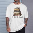 I'm With The Banned Books Reading Addict Book Lover T-Shirt Gifts for Him