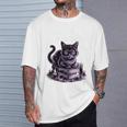 I'm An Indoor Cat Cute Witch Kitten With Books And Candles T-Shirt Gifts for Him I'm An Indoor Cat Cute Witch Kitten With Books And Candles T-Shirt Gifts for Him