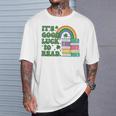 IT S Good Luck To Read Book Lover T-Shirt Gifts for Him