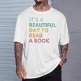 It's A Beautiful Day To Read A Book T-Shirt Gifts for Him