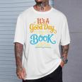 It's A Good Day To Read A Book Library Bookworm Premium Tri-Blend T-Shirt Gifts for Him