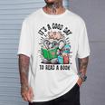 Its A Good Day To Read Book Lover Cute Pig And Elephant T-Shirt Gifts for Him