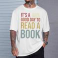 It's A Good Day To Read A Book Vintage T-Shirt Gifts for Him