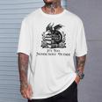 It’s Too Nonfictiony Outside Tee – Fantasy Bookish T-Shirt Gifts for Him
