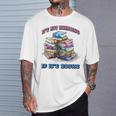 IT'S NOT HOARDING IF IT'S BOOKS FUN BOOK LOVER T-Shirt Gifts for Him