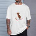 Just a Girl Loves Books And Dogs Reading Book T-Shirt Gifts for Him Just a Girl Loves Books And Dogs Reading Book T-Shirt Gifts for Him