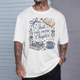 Just One More Chapter Cute Book Lover Reading T-Shirt Gifts for Him
