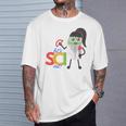 Kids Mung Bean Let's Sci Out Science Shirt Bean World Books T-Shirt Gifts for Him