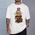 Kittens Cats Tea Party And Books T-Shirt Gifts for Him Kittens Cats Tea Party And Books T-Shirt Gifts for Him