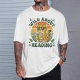 Leopard Animal Print Bookish Wild About Reading Cheetah Book T-Shirt Gifts for Him Leopard Animal Print Bookish Wild About Reading Cheetah Book T-Shirt Gifts for Him