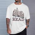 Let's Read Books T-Shirt Gifts for Him Let's Read Books T-Shirt Gifts for Him
