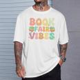 Library Book Fair Vibe Groovy Retro School Reading Nostalgic T-Shirt Gifts for Him