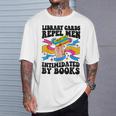 Library Cards Repel Men Intimidated By Books Sassy Reader T-Shirt Gifts for Him Library Cards Repel Men Intimidated By Books Sassy Reader T-Shirt Gifts for Him