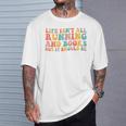 Life Isn't All Running And Reading Book Lover Runner Premium Tri-Blend T-Shirt Gifts for Him