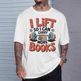 Lift So I Can Carry More Books Reading Lovers Reader Workout Premium Tri-Blend T-Shirt Gifts for Him Lift So I Can Carry More Books Reading Lovers Reader Workout Premium Tri-Blend T-Shirt Gifts for Him