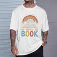 Take A Look It's In A Book Retro Reading Advocate Distressed T-Shirt Gifts for Him Take A Look It's In A Book Retro Reading Advocate Distressed T-Shirt Gifts for Him