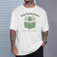 Lucky Reading Teacher Shamrocks And Stories Book Women Men T-Shirt Gifts for Him