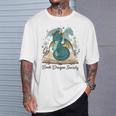 Magical Book Dragon Fantasy Reading Enthusiast Art T-Shirt Gifts for Him Magical Book Dragon Fantasy Reading Enthusiast Art T-Shirt Gifts for Him