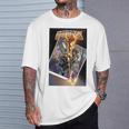 Marvel Comixology Champions Unlimited Comic Book Cover Comfort Colors Crop Top T-Shirt Gifts for Him