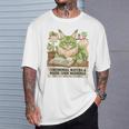 Matcha Drinking Maine Coon Cat Reading Books Aesthetic T-Shirt Gifts for Him Matcha Drinking Maine Coon Cat Reading Books Aesthetic T-Shirt Gifts for Him