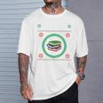 Merry Bookmas Christmas Jumper Avid Reader Ugly Sweater Book T-Shirt Gifts for Him