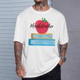 Mouseketeacher A Magical Apple And Books Theme For Teachers T-Shirt Gifts for Him Mouseketeacher A Magical Apple And Books Theme For Teachers T-Shirt Gifts for Him