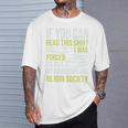 Nerd Bibliophile Book Reading Lover Bookworm Reading T-Shirt Gifts for Him