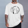 Nerdy Book Lover Shirt Kraken Open A Book T-Shirt Gifts for Him