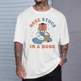 Nose Stuck In A Book Book Lover T-Shirt Gifts for Him Nose Stuck In A Book Book Lover T-Shirt Gifts for Him