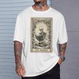 Occult Reader Tarot Card Book Lover Skeleton Reading T-Shirt Gifts for Him Occult Reader Tarot Card Book Lover Skeleton Reading T-Shirt Gifts for Him
