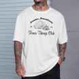 The Office Finer Things Club With Book T-Shirt Gifts for Him