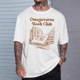 Omegaverse Book Club Reading Alpha Beta Omega Romance T-Shirt Gifts for Him