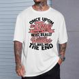 Once Upon a Time There Was a Girl Bookmark And Books T-Shirt Gifts for Him Once Upon a Time There Was a Girl Bookmark And Books T-Shirt Gifts for Him